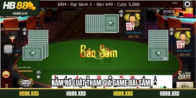 Luật chơi Sâm lốc cơ bản